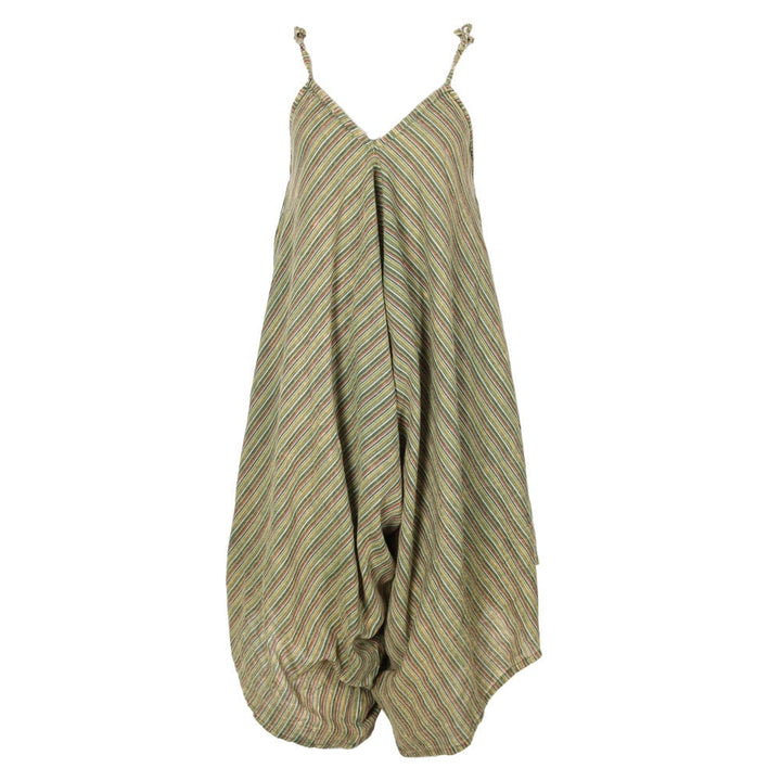Tie Shoulder Harem Jumpsuit