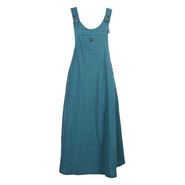 Long Dungarees Dress
