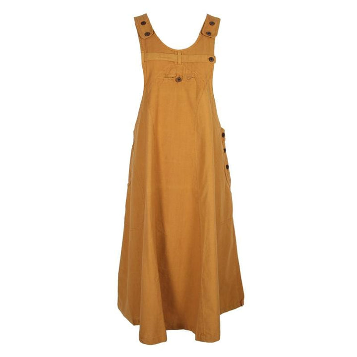 Long Dungarees Dress