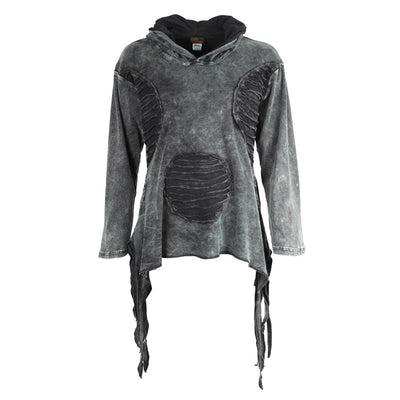 Oversized Pixie Pullover Hooded Top