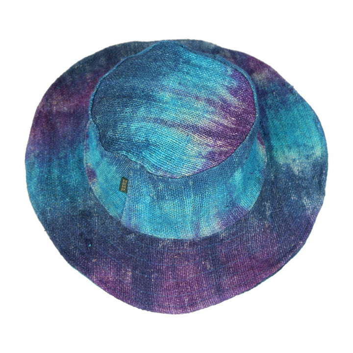 Men's Hemp Tie Dye Sun Hat