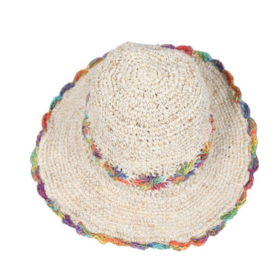 Woven Crochet Sun Hat