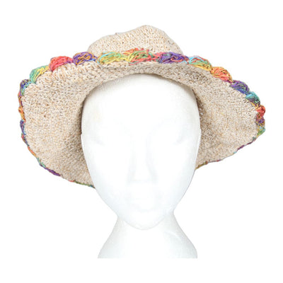Woven Crochet Sun Hat
