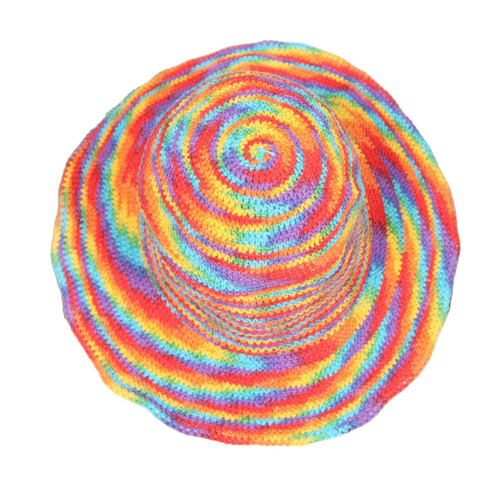 Wire Brim Crochet Sun Hat