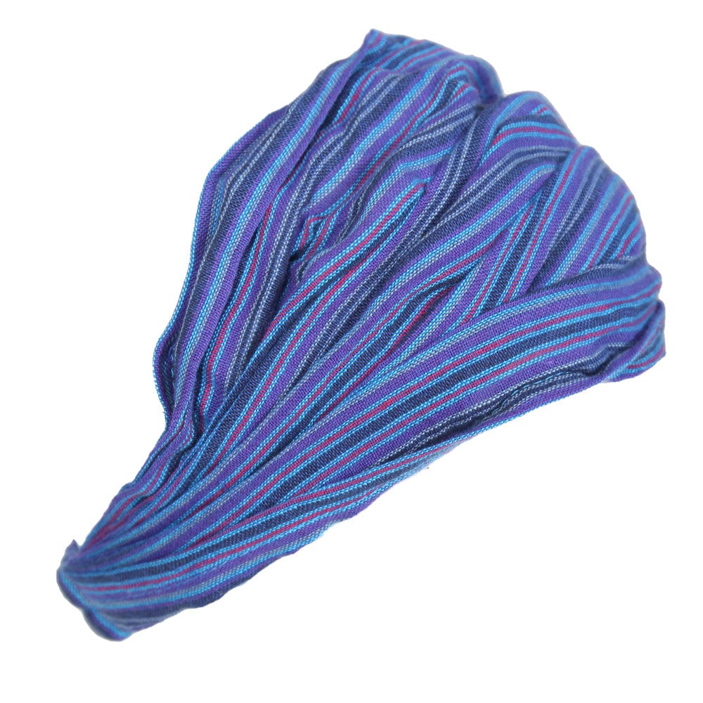 Striped Cotton Bandana Headband