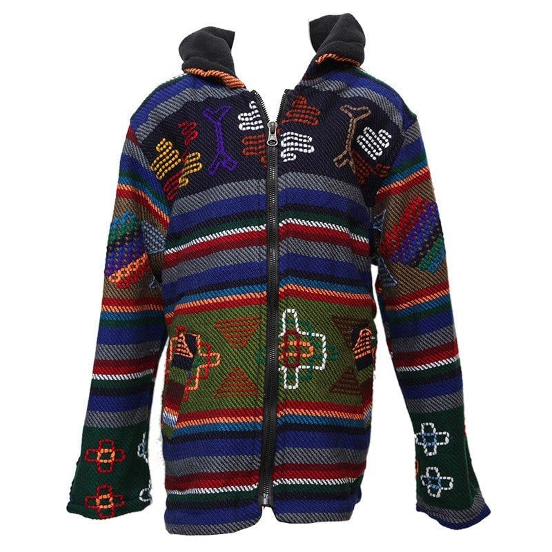 Embroidered Kid's Hoodie Jacket