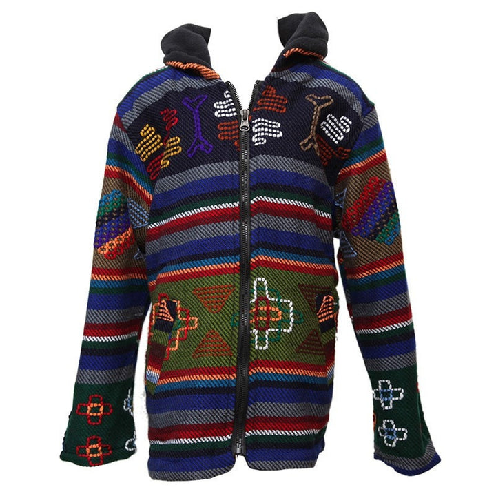 Embroidered Kid's Hoodie Jacket