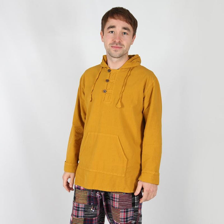 Men's Hooded Pullover Shirt