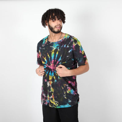 Oversized Tie Dye Cotton T-shirt