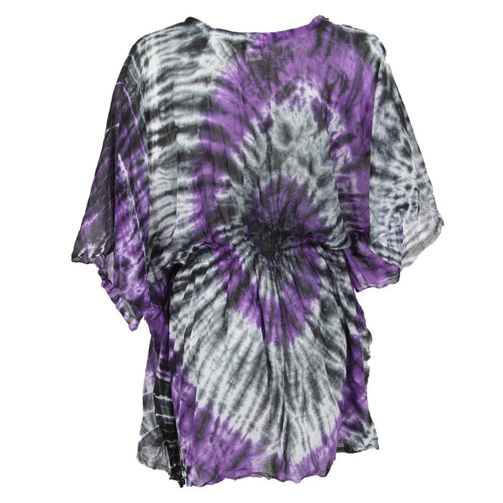 Lightweight Tie Dye Poncho