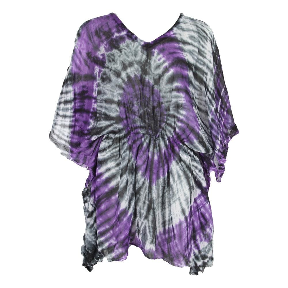 Lightweight Tie Dye Poncho