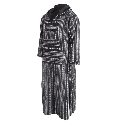 Long Pullover Hooded Robe