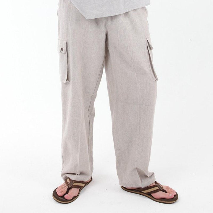 Hemp Cotton Cargo Trousers