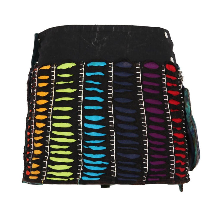 Reversible Tie Dye Popper Skirt