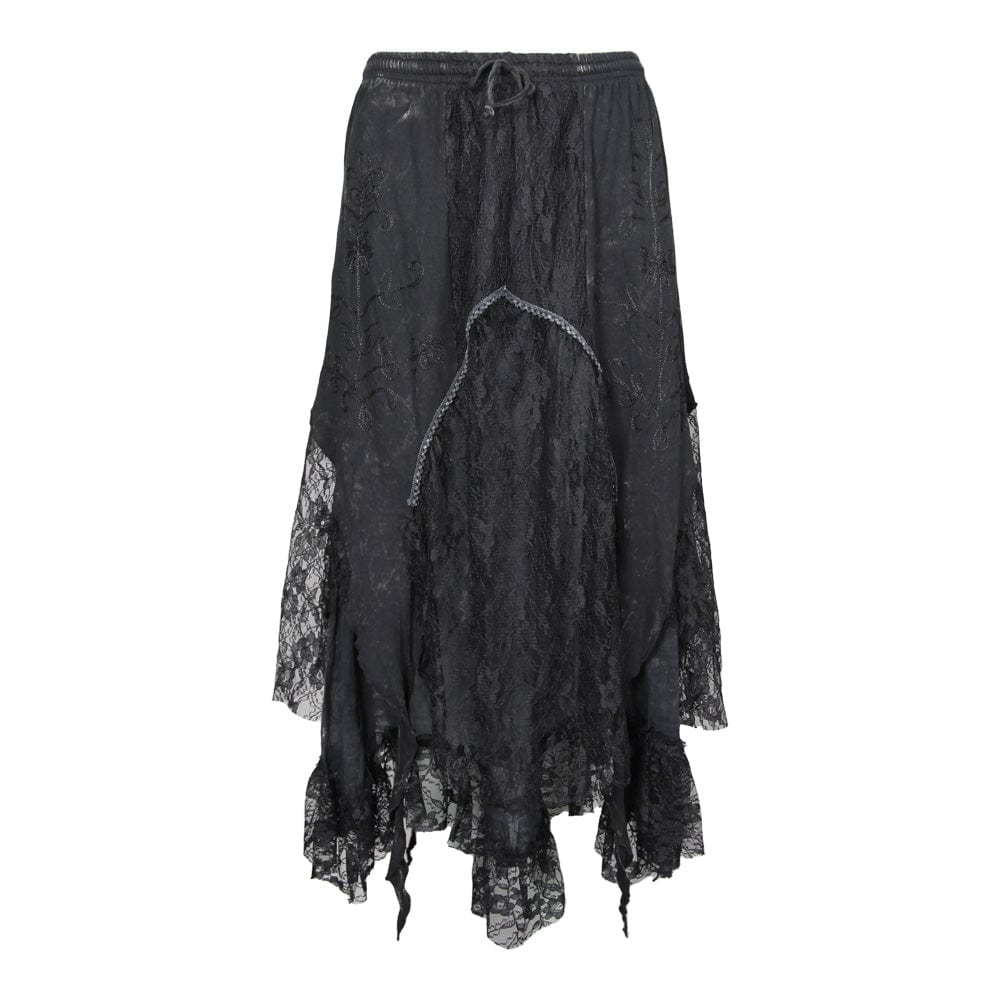 Hanky Hem Lace Skirt..