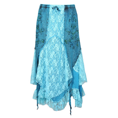 Hanky Hem Lace Skirt