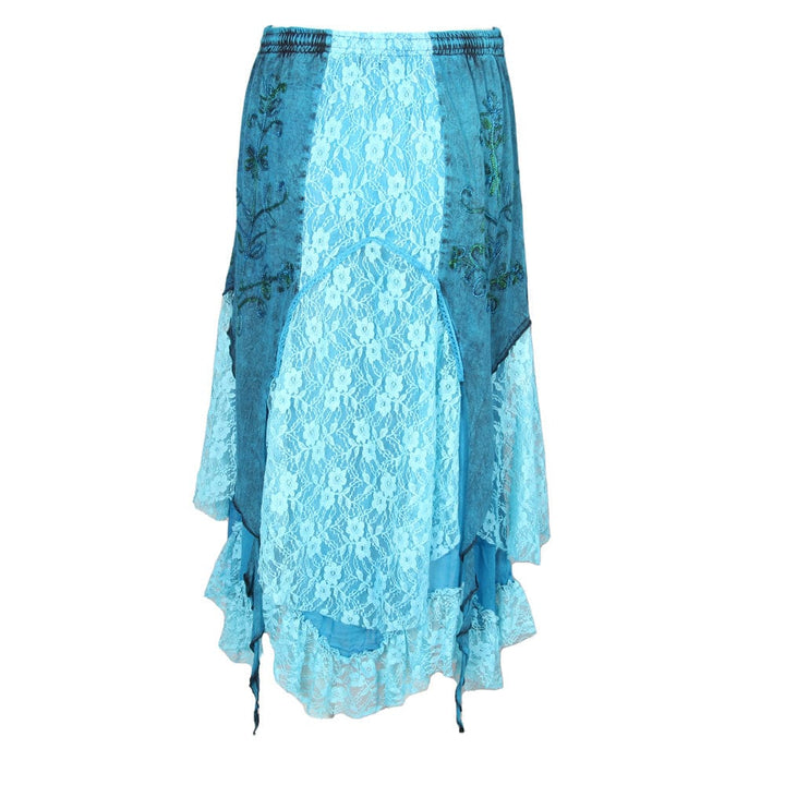 Hanky Hem Lace Skirt..