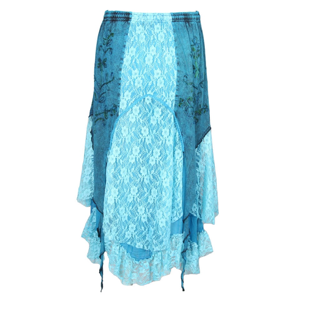 Hanky Hem Lace Skirt