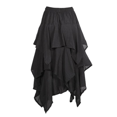 Layered Patchwork Skirt