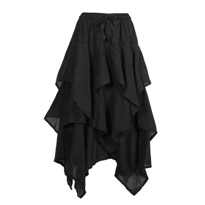 Layered Patchwork Skirt