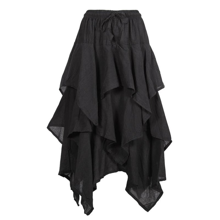 Layered Patchwork Skirt