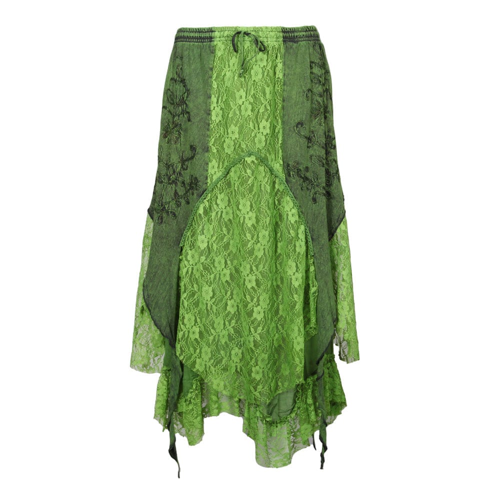 Hanky Hem Lace Skirt..