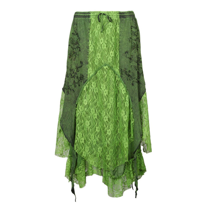 Hanky Hem Lace Skirt..