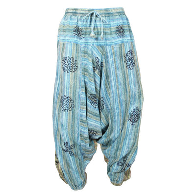 Stonewashed Harem Pants