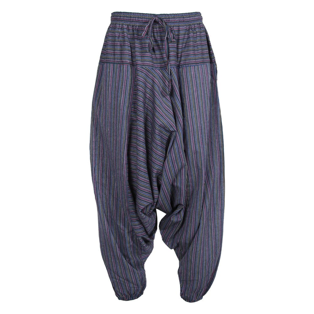 Purple Stripe Alibaba Pants