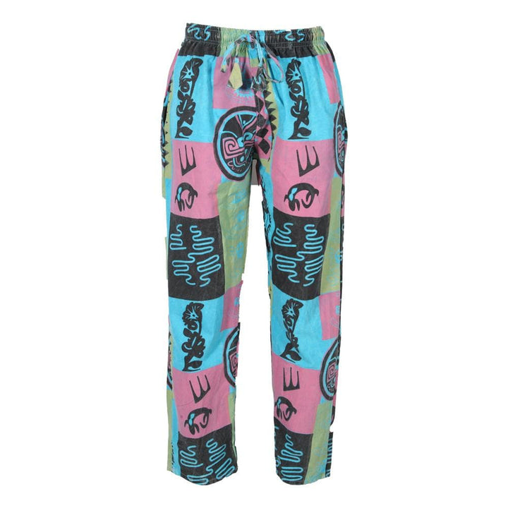 Tribal Printed Patch Trousers