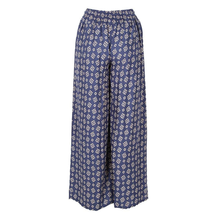 Wide Leg Wrap Trousers