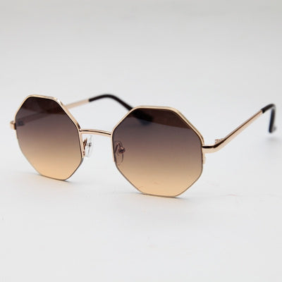Ombre Octagonal Sunglasses