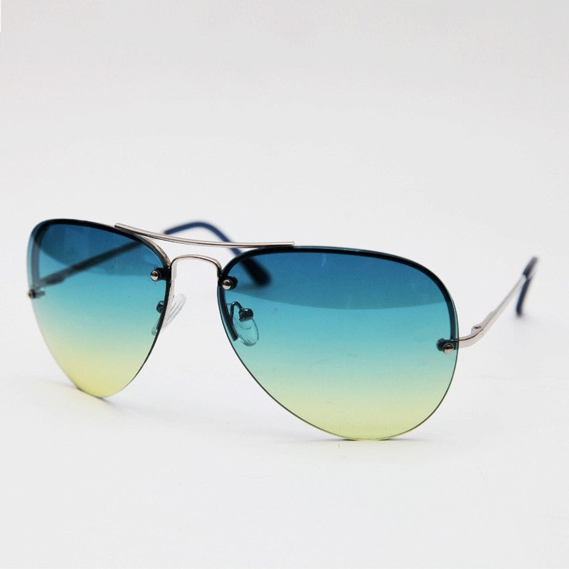 Ombre Aviator Sunglasses