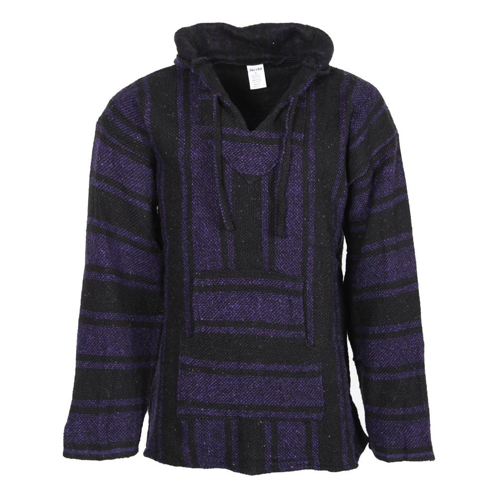Purple Baja Hoodie | Drug Rug – The Hippy Clothing Co.