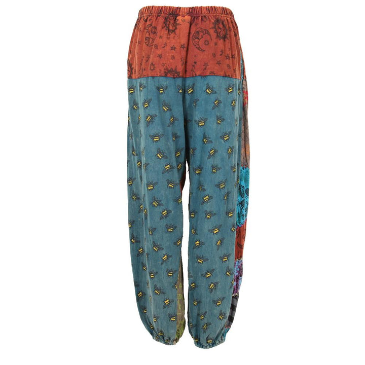 Over Stitched Harem Pants