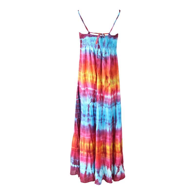 Tie Dye Summer Maxi Dress