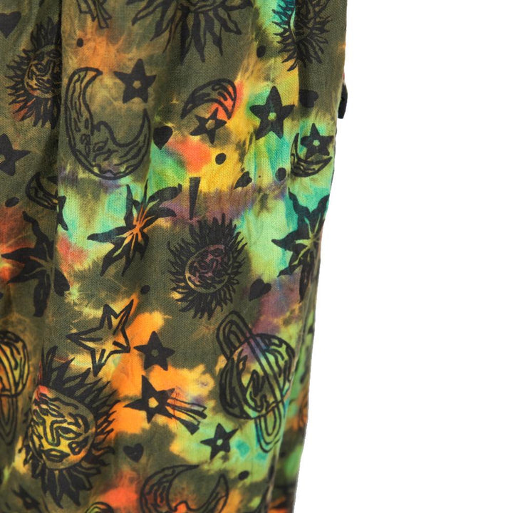 Men's Sun & Moon Print Harem Pants