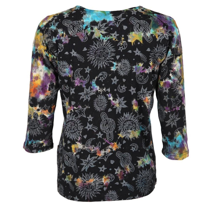 Long Sleeve Tie Dye Top