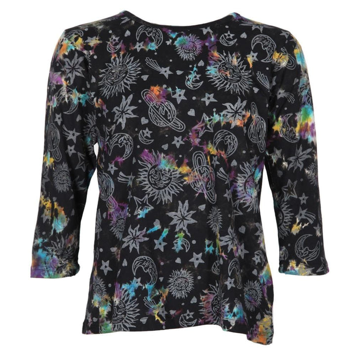 Long Sleeve Tie Dye Top