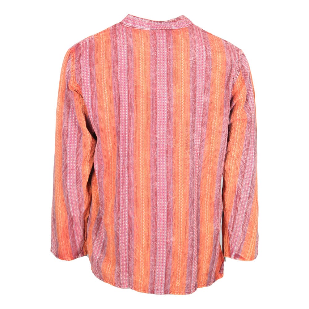 Kantha Stitch Cotton Shirt