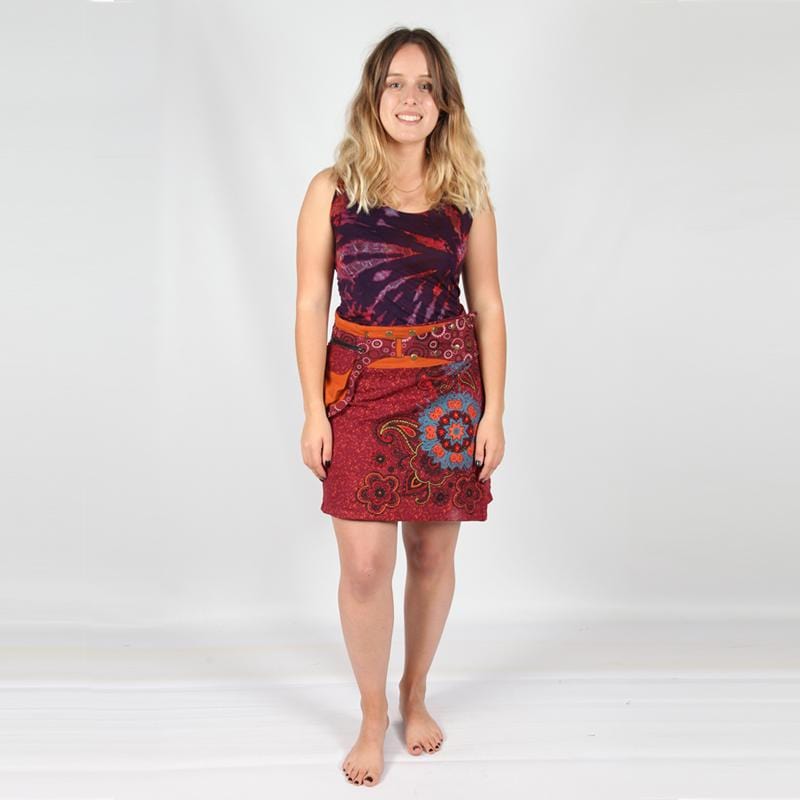 Screen Print Popper Skirt