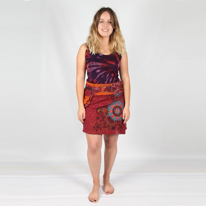 Screen Print Popper Skirt