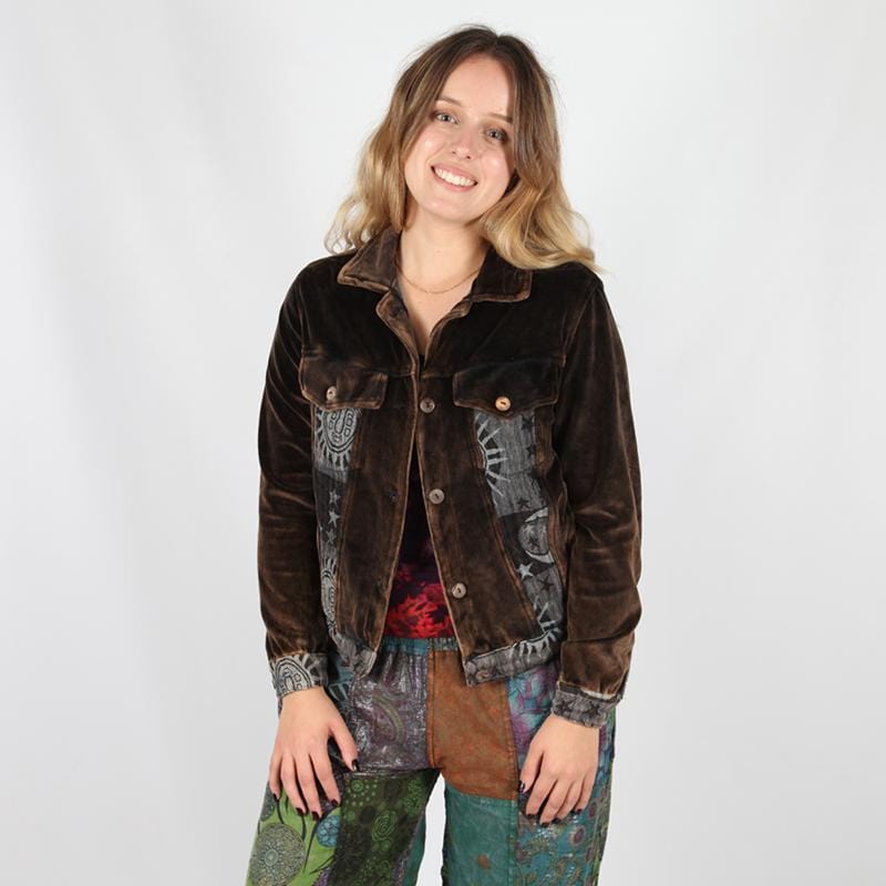 Velvet Short Jacket