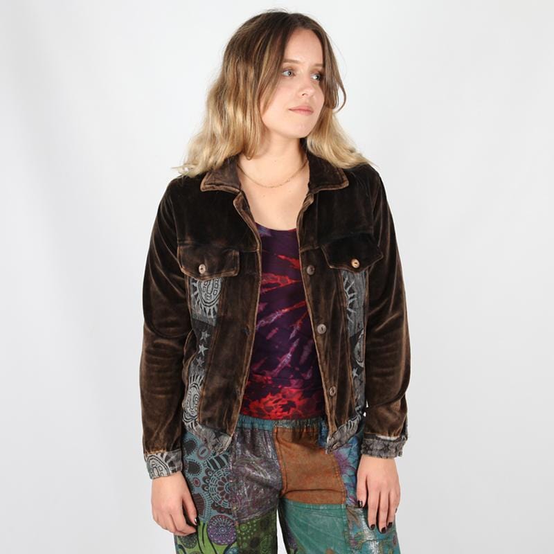 Velvet Short Jacket