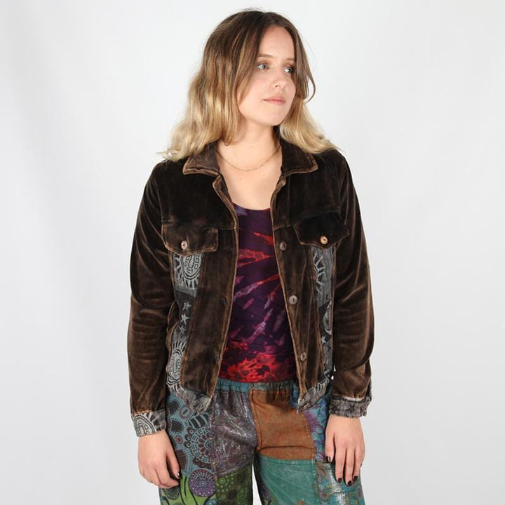 Velvet Short Jacket