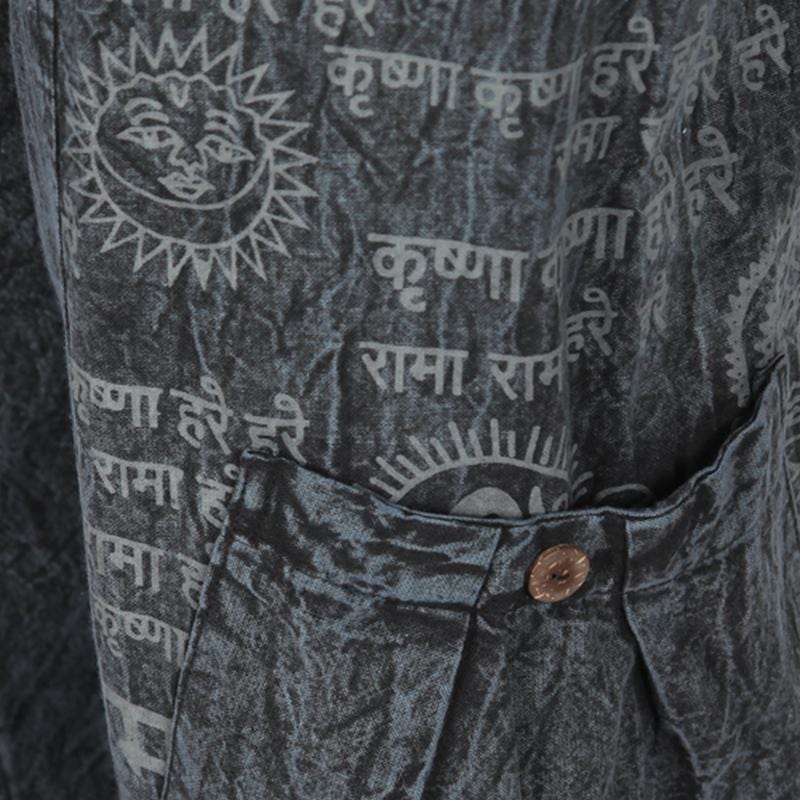 Stone Washed Om Joggers