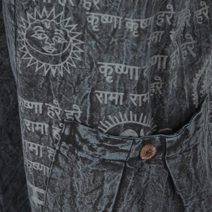 Stone Washed Om Joggers