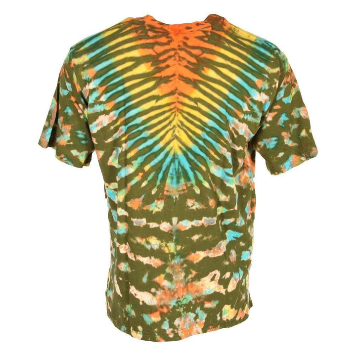 Oversized OM Print Tie Dye T-Shirt