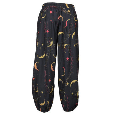 Men's Moon & Stars Screen Print Harem Pants