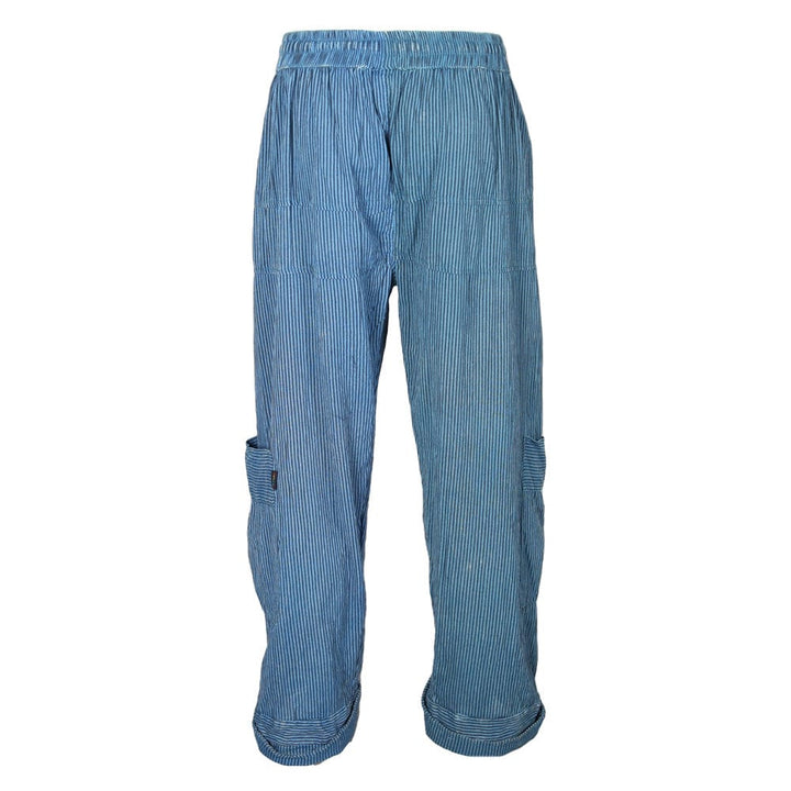 Men's Two Tone Collared Ankle Cuff Harem Trousers